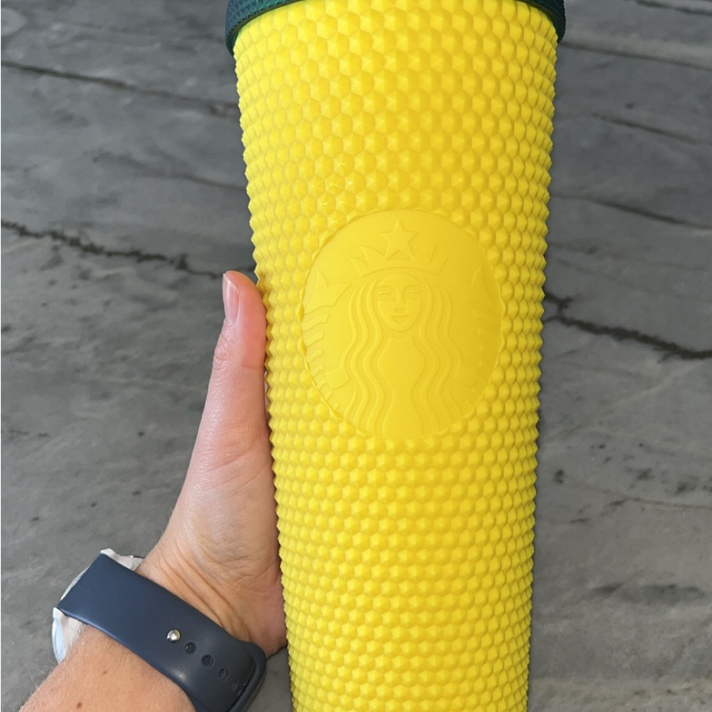 Starbucks Yellow Tumbler